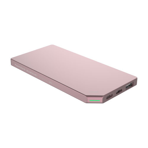 PowerBank Allocacoc 5000mAh Slim aluminium - różowy (10528PK/PWBK50) PowerBank Allocacoc 5000mAh Slim aluminium - różowy (10528PK/PWBK50)