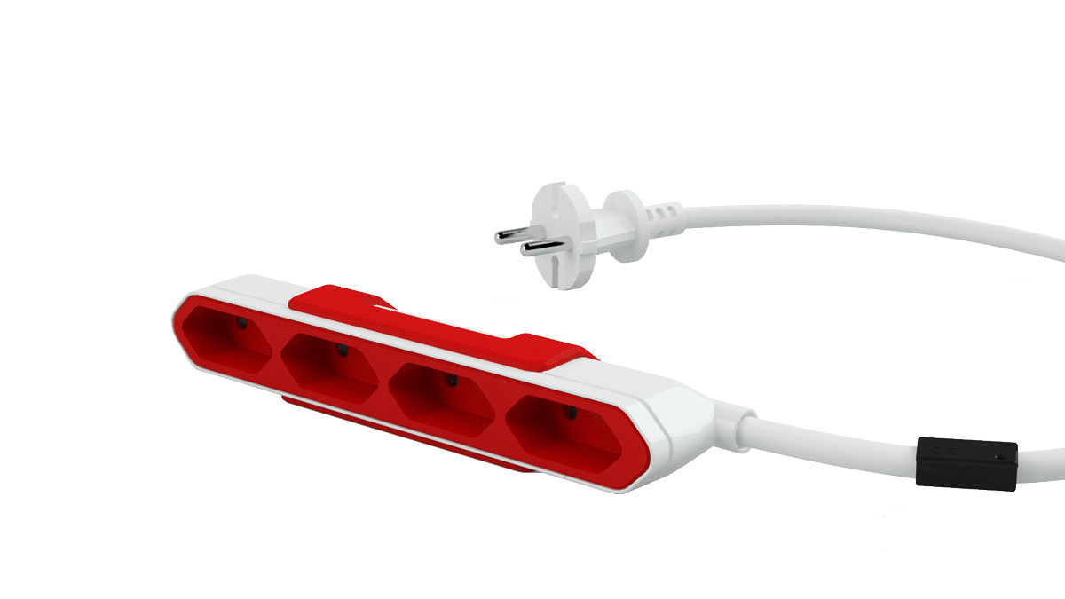 Listwa zasilająca PowerBar EU z czterema wejściami typu C 1.5m - czerwona (9101/PB4SEU) Listwa zasilająca PowerBar EU z czterema wejściami typu C 1.5m - czerwona (9101/PB4SEU)