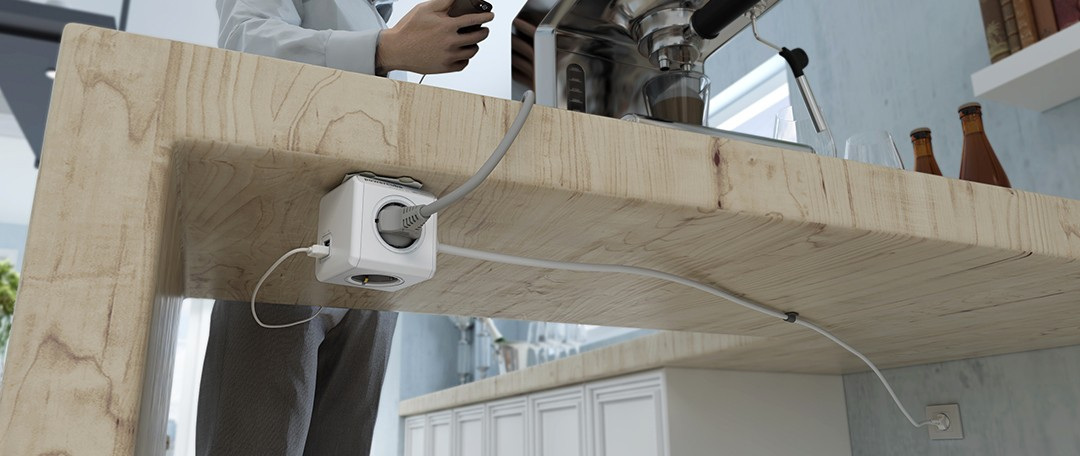 Listwa zasilająca PowerCube Extended 1,5 m GREY