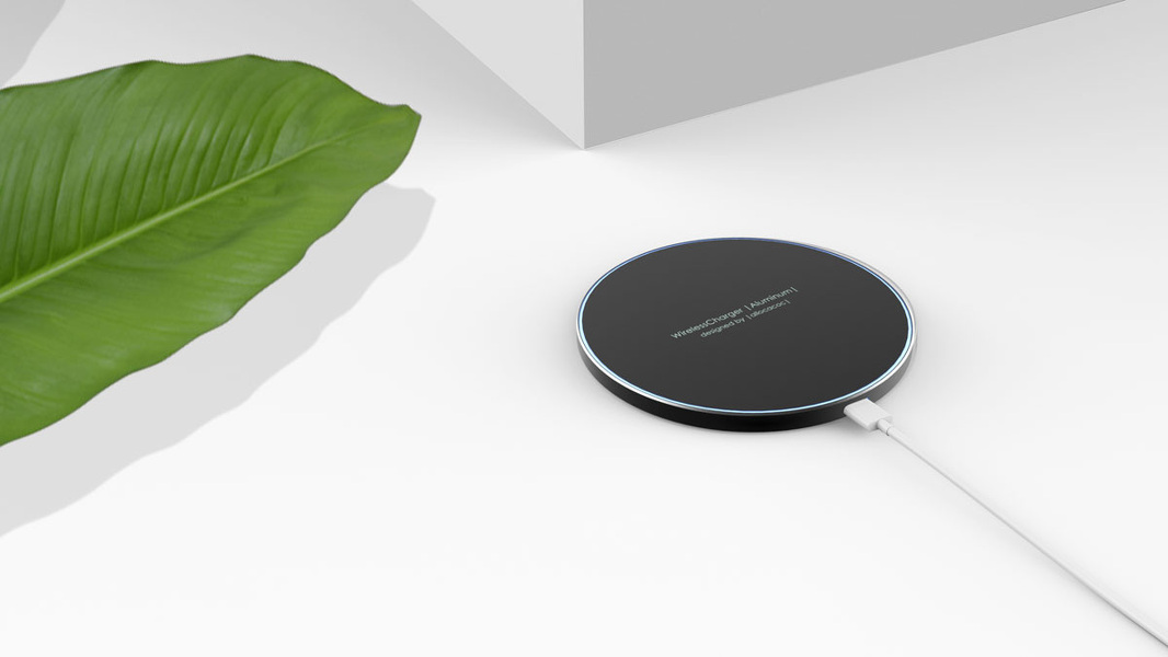 Zdjęcie produktu: Bezprzewodowa ładowarka indukcyjna PowerCube WirelessCharger Aluminium 10W (11023BK/WLCGAL)