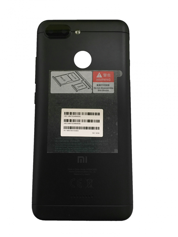 Zdjęcie produktu: część serwisowa Xiaomi Redmi 6 Tylna Obudowa Czarna Zdjęcie produktu: część serwisowa Xiaomi Redmi 6 Tylna Obudowa Czarna