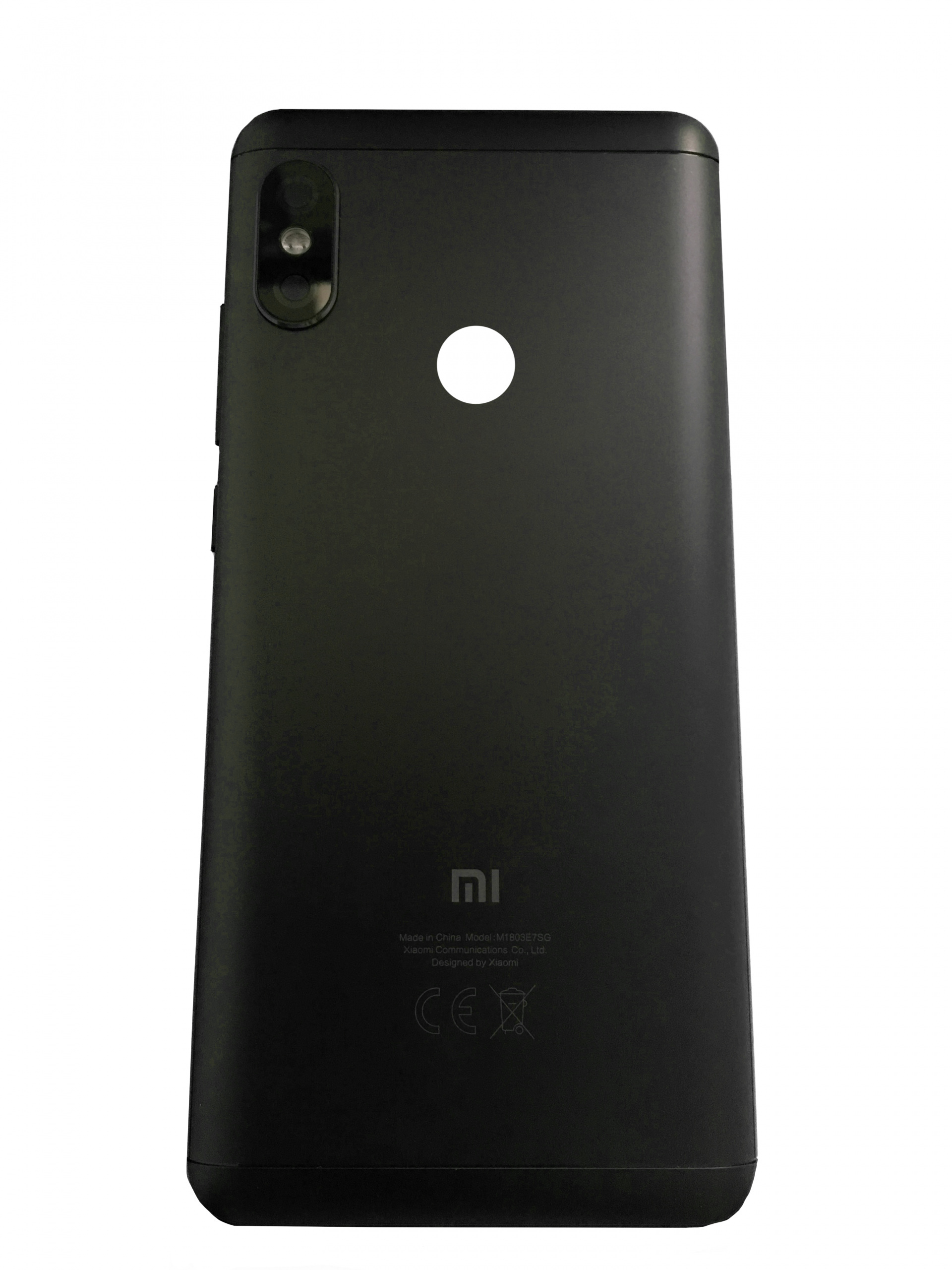 część serwisowa Xiaomi Redmi Note 5 Black Tylna Obudowa część serwisowa Xiaomi Redmi Note 5 Black Tylna Obudowa