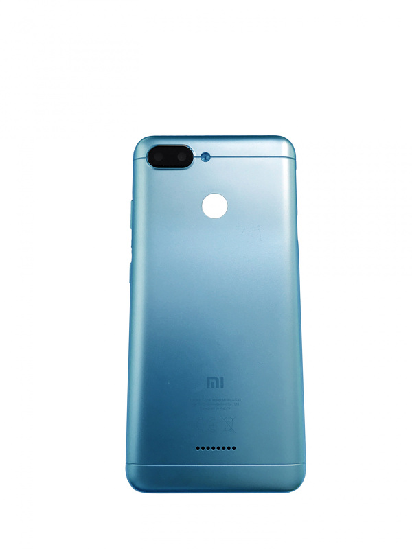 Zdjęcie produktu: część serwisowa Xiaomi Redmi 6 Tylna Obudowa Niebieska Zdjęcie produktu: część serwisowa Xiaomi Redmi 6 Tylna Obudowa Niebieska