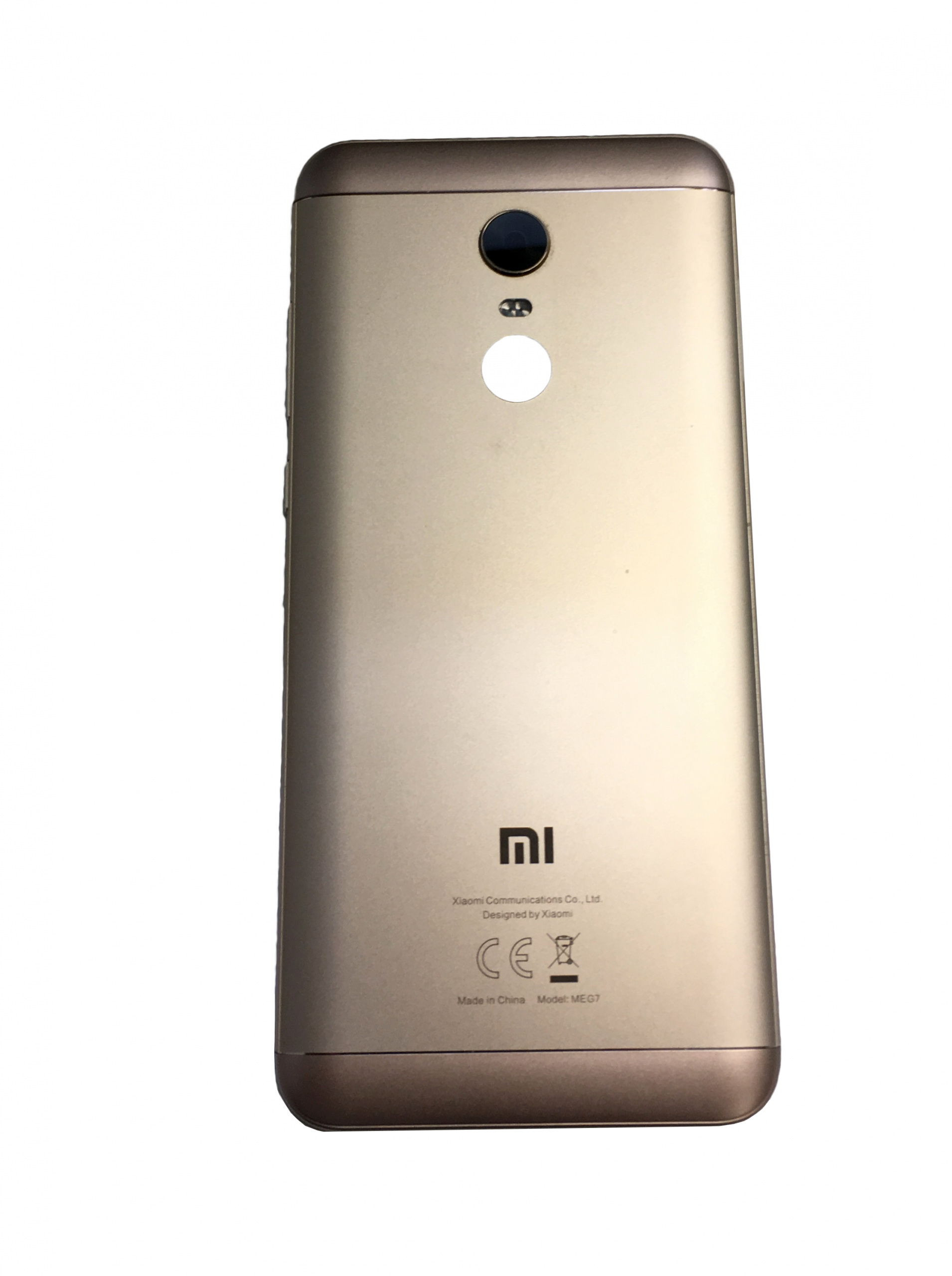 część serwisowa Xiaomi Redmi 5 Plus Tylna Obudowa Złota