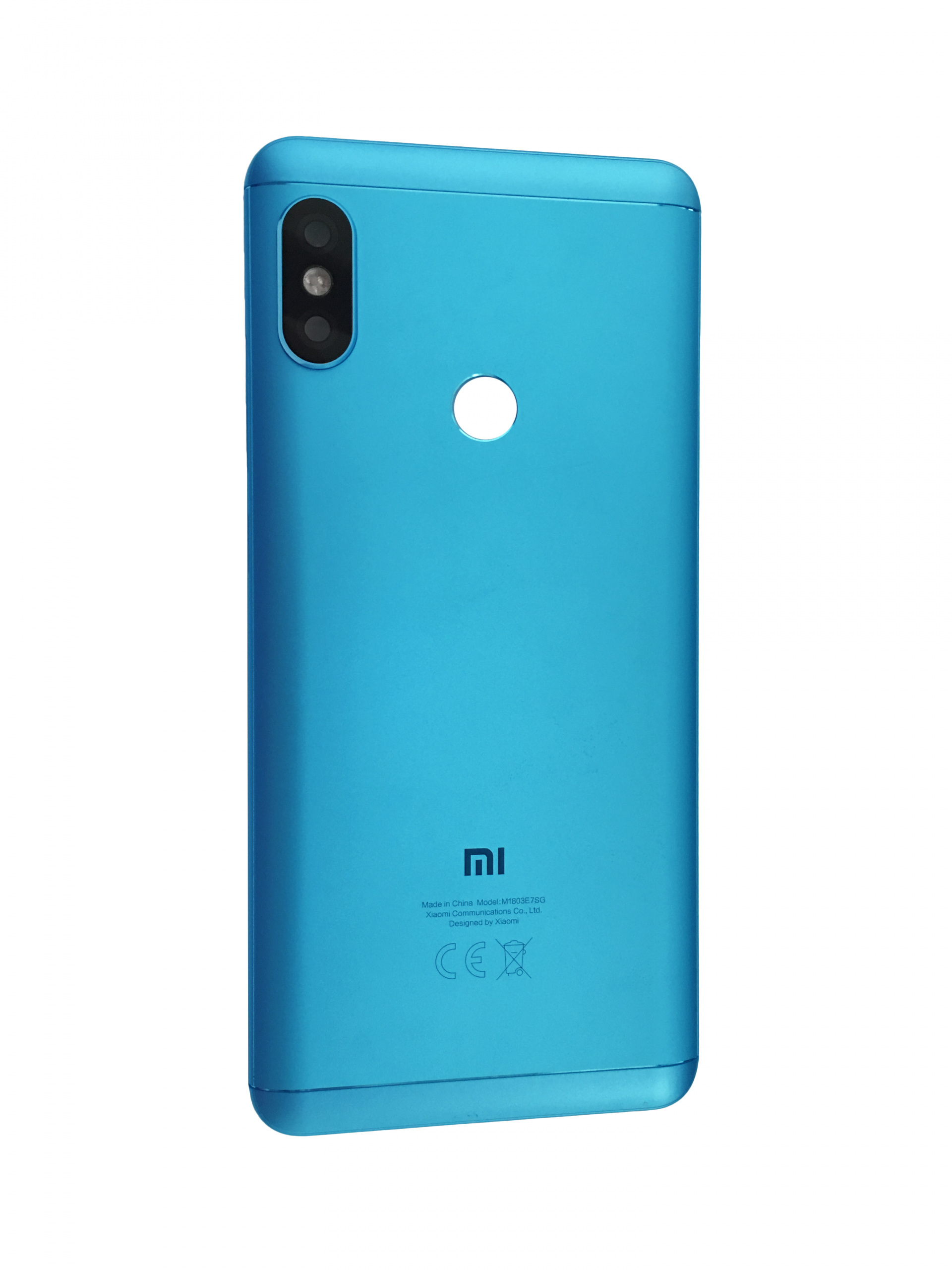 część serwisowa Xiaomi Redmi Note 5 Blue Tylna Obudowa