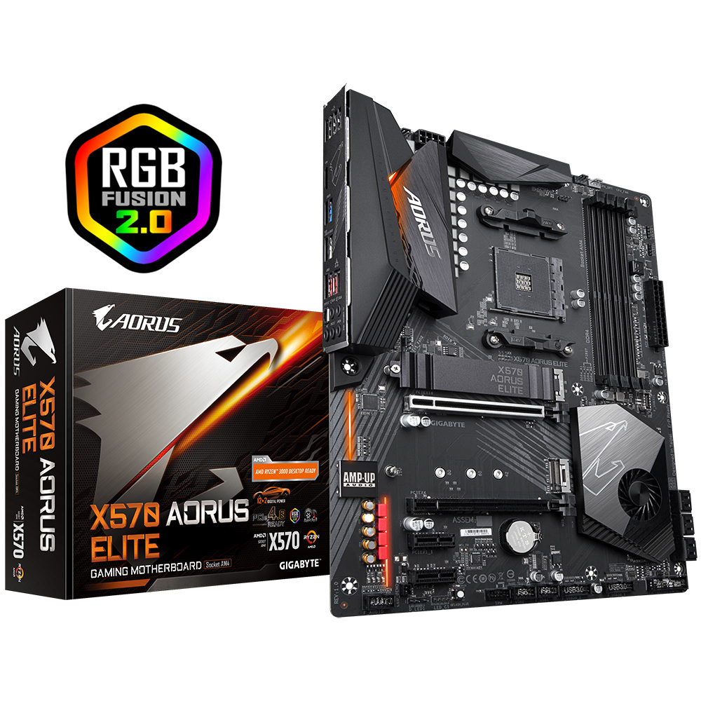Płyta główna Gigabyte X570 AORUS ELITE AM4 Płyta główna Gigabyte X570 AORUS ELITE AM4