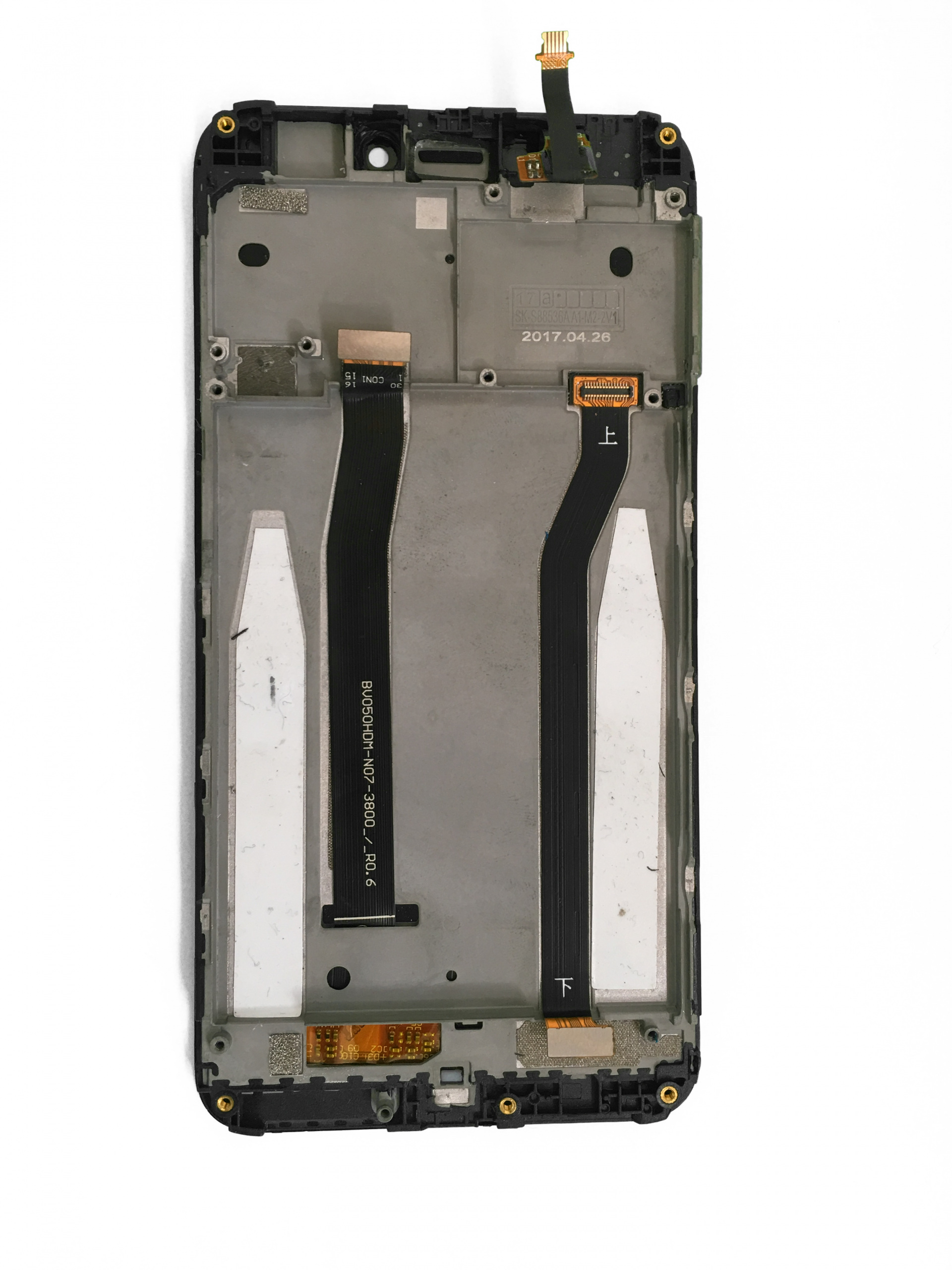 część serwisowa Xiaomi Redmi 4X Czarny Ekran