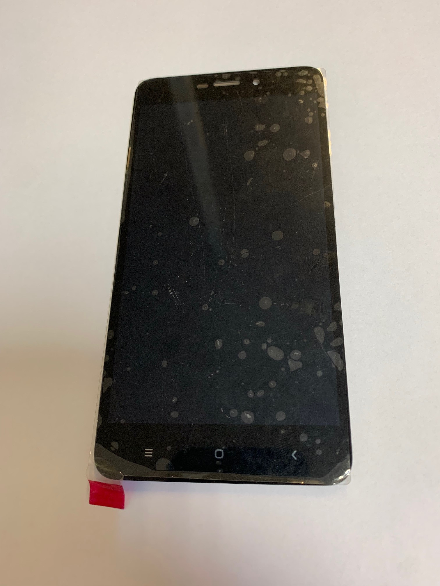 część serwisowa Xiaomi Redmi 4X Czarny Ekran