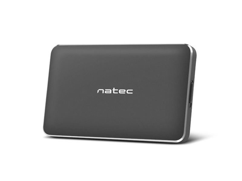 Zdjęcie produktu: Obudowa zewnętrzna na dysk 2,5" HDD/SSD Natec Oyster Pro USB 3.0 Aluminium Czarna Slim Zdjęcie produktu: Obudowa zewnętrzna na dysk 2,5" HDD/SSD Natec Oyster Pro USB 3.0 Aluminium Czarna Slim