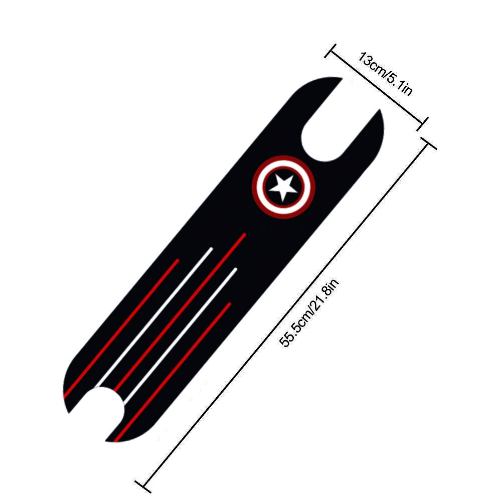 Mata antypoślizgowa Kapitan ameryka dla Xiaomi MiJia Electric Scooter M365