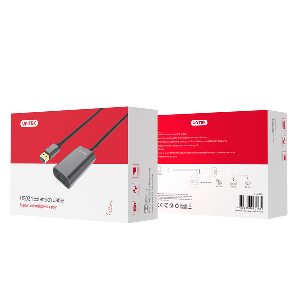 Zdjęcie produktu: Unitek Wzmacniacz sygnału USB 3.0 10m Y-3005