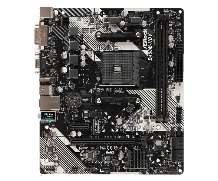 Zdjęcie produktu: ASRock B450M-HDV R4.0 AM4