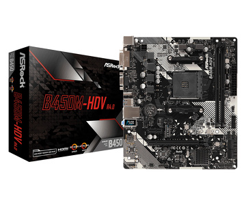 Miniatura produktu: ASRock B450M-HDV R4.0 AM4