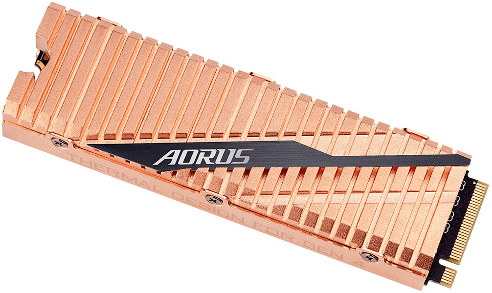 Zdjęcie produktu: Dysk Gigabyte AORUS SSD 1TB M.2 PCIe NVMe Gen4 (5000/4400 MB/s) GP-ASM2NE6100TTTD