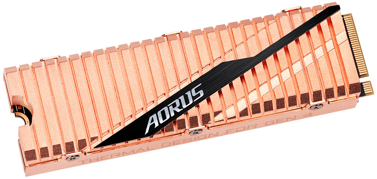 Zdjęcie produktu: Dysk Gigabyte AORUS SSD 1TB M.2 PCIe NVMe Gen4 (5000/4400 MB/s) GP-ASM2NE6100TTTD