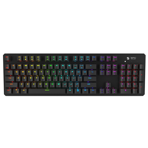 Zdjęcie produktu: Klawiatura gamingowa SPC Gear GK540 Magna Kailh Brown RGB (SPG020), mechaniczna Zdjęcie produktu: Klawiatura gamingowa SPC Gear GK540 Magna Kailh Brown RGB (SPG020), mechaniczna