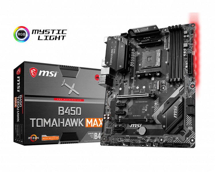Zdjęcie produktu: MSI B450 TOMAHAWK MAX AM4 Zdjęcie produktu: MSI B450 TOMAHAWK MAX AM4