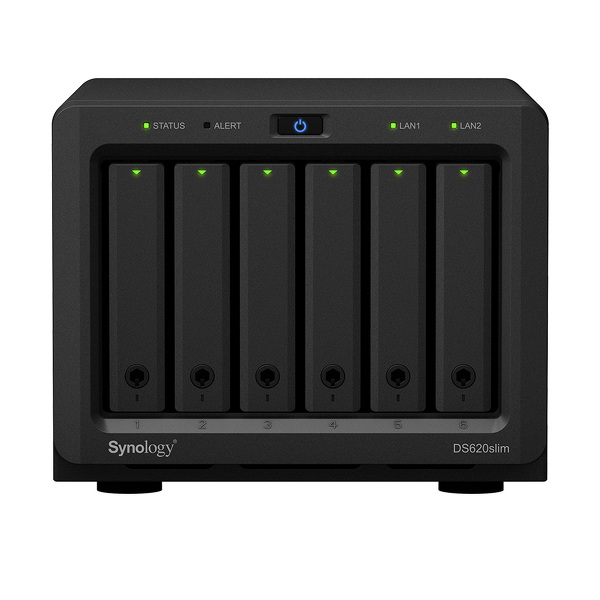 Zdjęcie produktu: Serwer plików Synology DS620 Slim 6-bay 2GB RAM