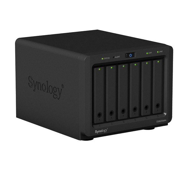 Zdjęcie produktu: Serwer plików Synology DS620 Slim 6-bay 2GB RAM