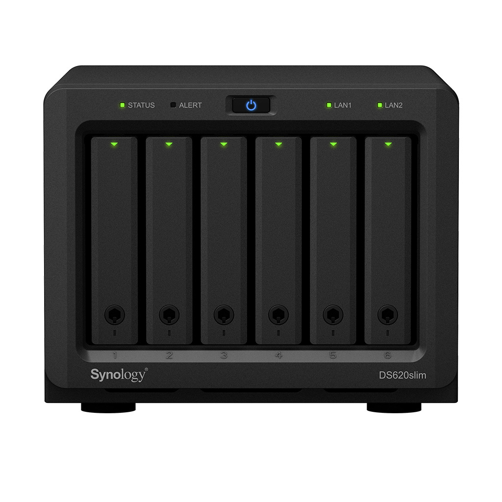 Serwer plików Synology DS620 Slim 6-bay 2GB RAM