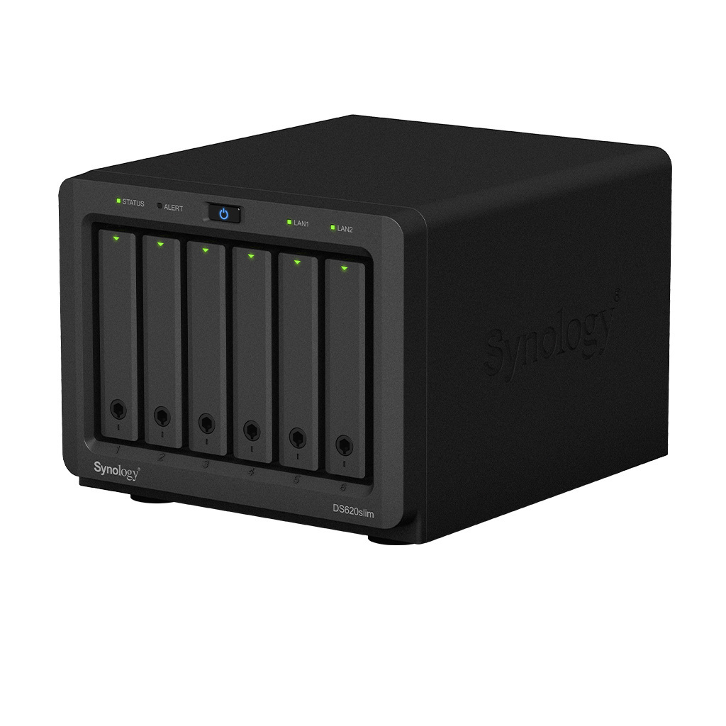 Serwer plików Synology DS620 Slim 6-bay 2GB RAM
