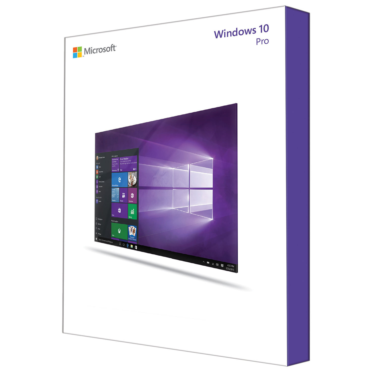 Microsoft Windows 10 Pro USB 32-bit/64-bit P2 PL Microsoft Windows 10 Pro USB 32-bit/64-bit P2 PL