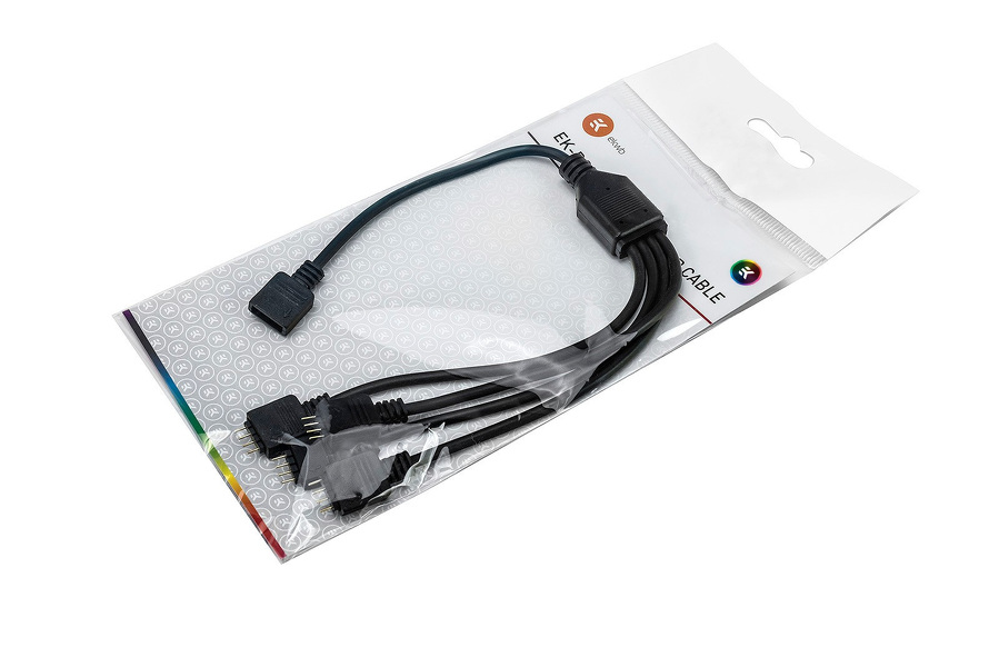 Zdjęcie produktu: EKWB Rozdzielacz RGB LED 4-pin 30cm Zdjęcie produktu: EKWB Rozdzielacz RGB LED 4-pin 30cm