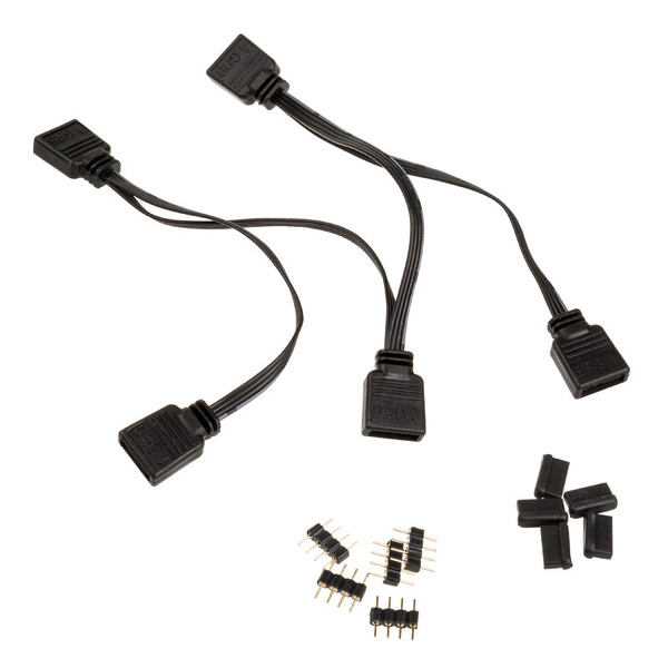 Zdjęcie produktu: Akasa Rozgałęziacz RGB LED 4-pin 40cm (AK-CBLD05-40BK) Zdjęcie produktu: Akasa Rozgałęziacz RGB LED 4-pin 40cm (AK-CBLD05-40BK)