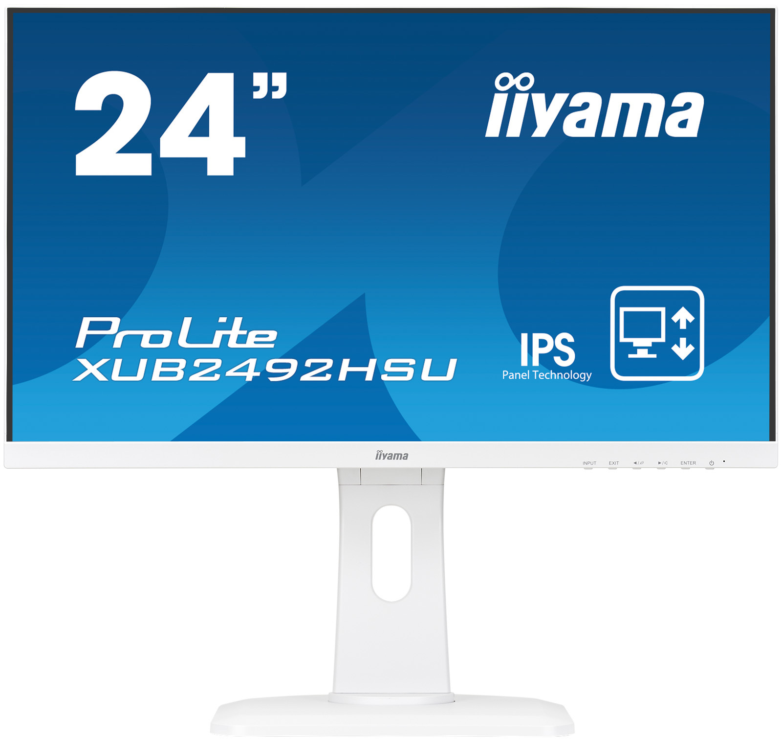 iiyama ProLite XUB2492HSU-W1 24" FHD IPS 60Hz 4ms PIVOT - z gwarancją iiyama 3 lata - zero martwych pikseli 30 dni