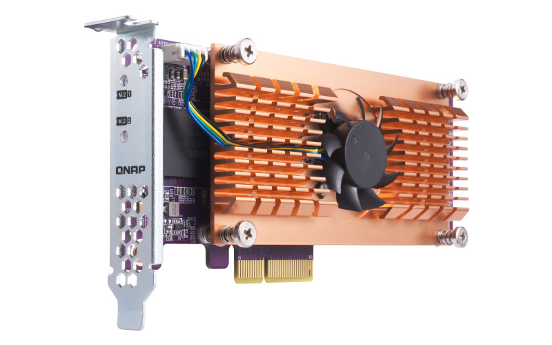 Qnap QM2-2S-220A karta rozszerzeń 2 x M.2 22110 / 2280 Qnap QM2-2S-220A karta rozszerzeń 2 x M.2 22110 / 2280