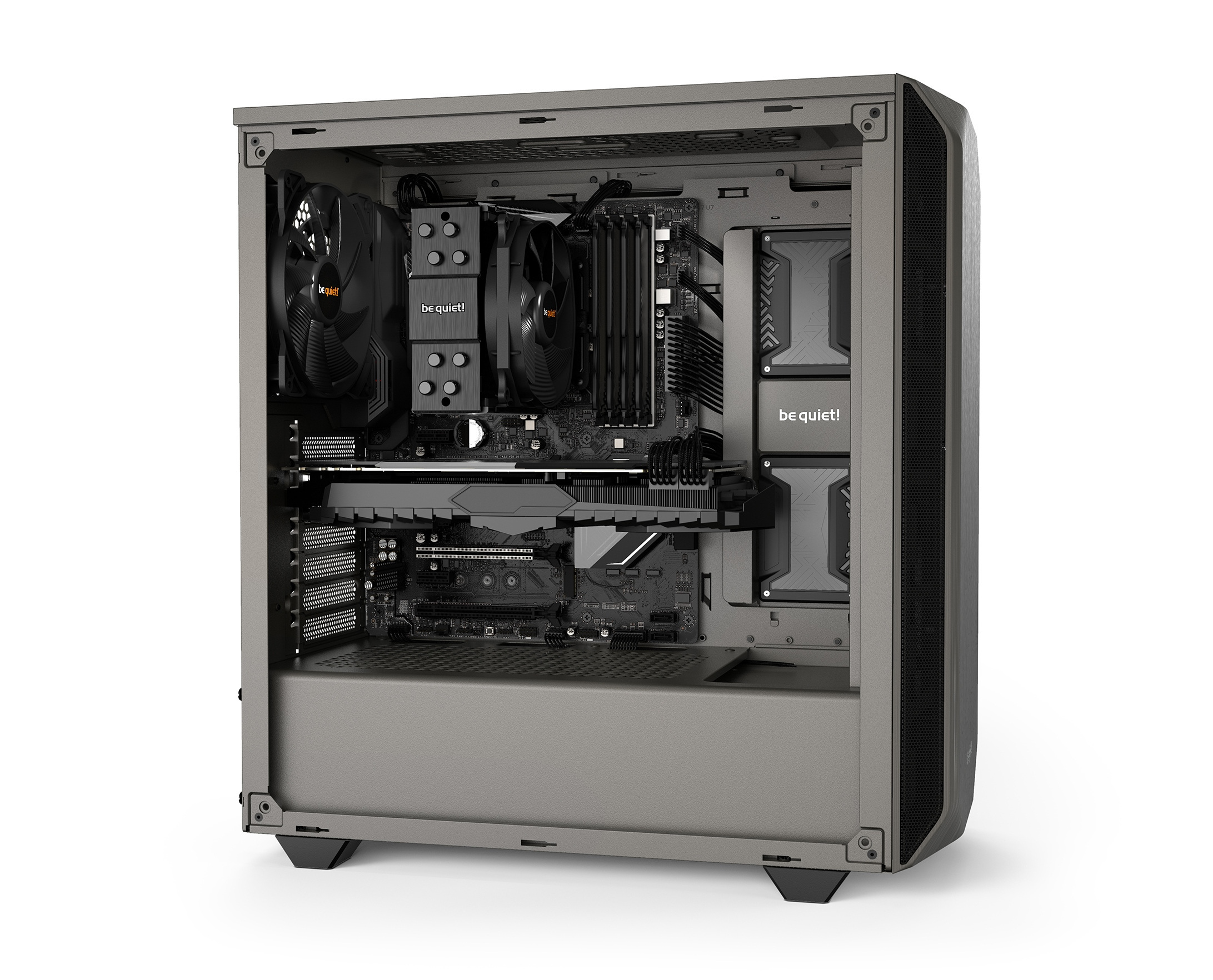 Obudowa do komputera be quiet! Pure Base 500 Szara (BG036)