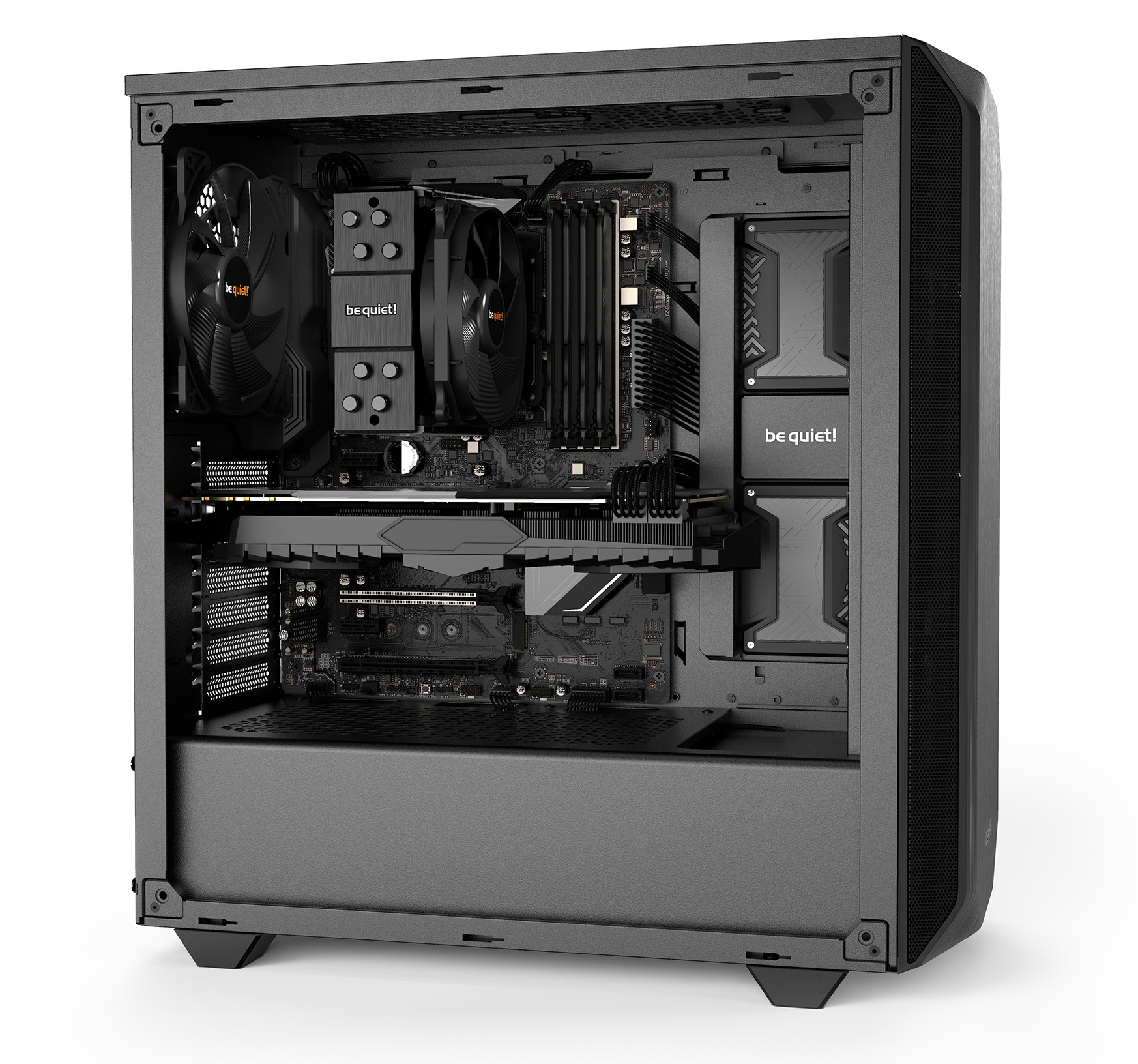 Obudowa do komputera be quiet! Pure Base 500 Czarna (BG034) Obudowa do komputera be quiet! Pure Base 500 Czarna (BG034)