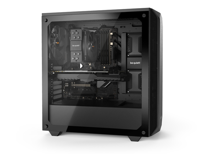 Zdjęcie produktu: Obudowa do komputera be quiet! Pure Base 500 Czarna z oknem Zdjęcie produktu: Obudowa do komputera be quiet! Pure Base 500 Czarna z oknem
