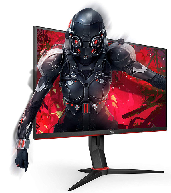Zdjęcie produktu: Monitor AOC 24G2U/BK 23,8" IPS 144Hz FullHD Pivot Zdjęcie produktu: Monitor AOC 24G2U/BK 23,8" IPS 144Hz FullHD Pivot