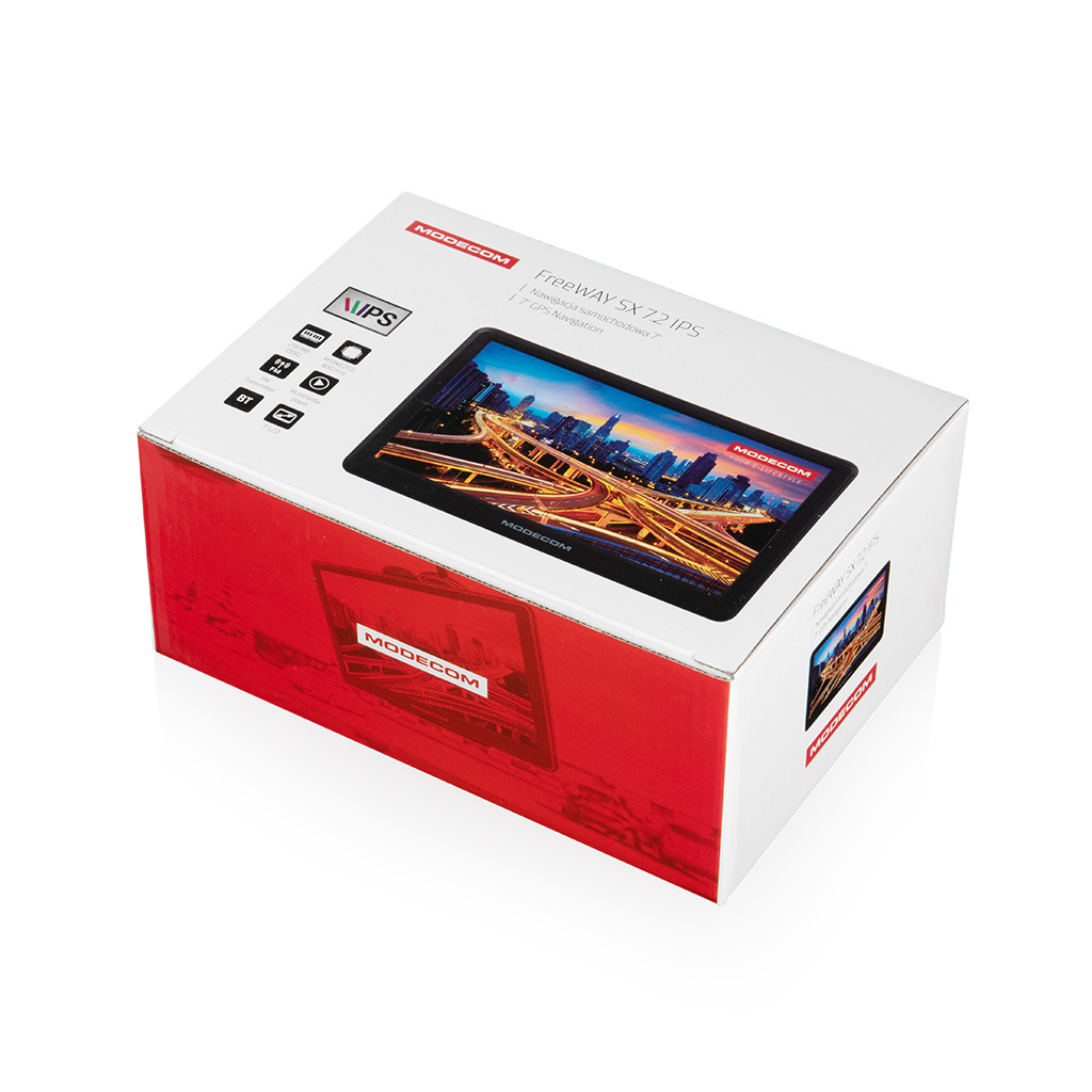 Modecom Nawigacja FreeWAY SX 7.2 IPS + MapFactor Europa