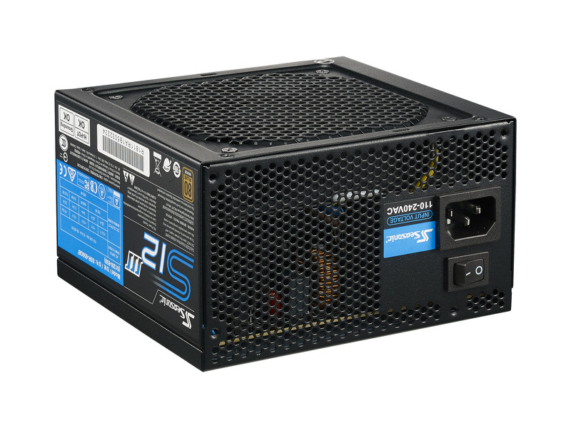 Zdjęcie produktu: Zasilacz Seasonic S12III Bronze 500W (S12III-500) Zdjęcie produktu: Zasilacz Seasonic S12III Bronze 500W (S12III-500)