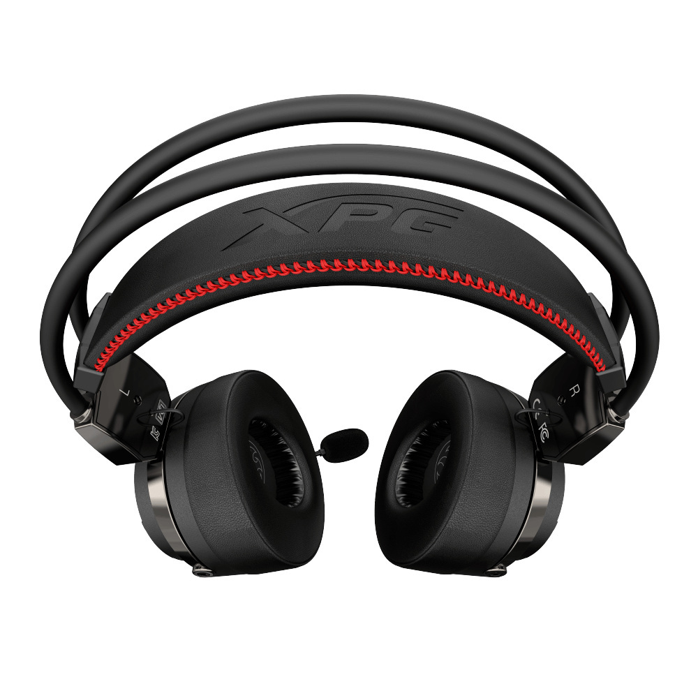 XPG Zestaw słuchawkowy PRECOG DUAL-DRIVE RED LED XPG Zestaw słuchawkowy PRECOG DUAL-DRIVE RED LED