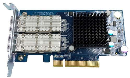 Miniatura produktu: Qnap LAN-40G2SF-MLX Dual-port 40GbE QSFP+ network expansion card Miniatura produktu: Qnap LAN-40G2SF-MLX Dual-port 40GbE QSFP+ network expansion card