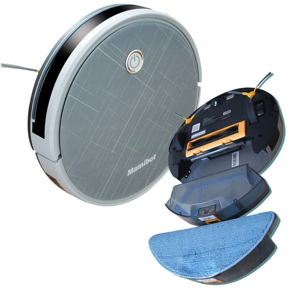 Robot sprzątający Mamibot GREY 660 hybrydowy odkurzacz 2w1, mopujący, szary (EXVAC660)