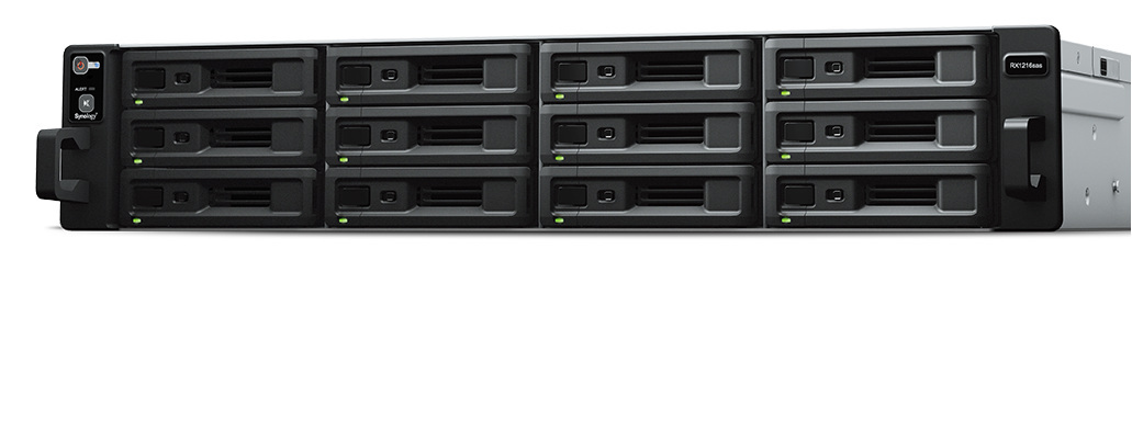 Synology Expansion Unit RX1216sas 12-kieszeniowa jednostka rozszerzająca Synology Expansion Unit RX1216sas 12-kieszeniowa jednostka rozszerzająca