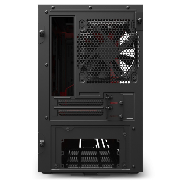 Zdjęcie produktu: Obudowa do komputera NZXT H210i ITX czarno-czerwona z oknem