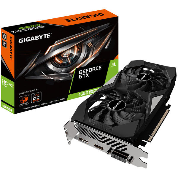 Zdjęcie produktu: Gigabyte GeForce GTX 1650 SUPER WindForce OC 4GB GDDR6 128Bit (GV-N165SWF2OC-4GD) Zdjęcie produktu: Gigabyte GeForce GTX 1650 SUPER WindForce OC 4GB GDDR6 128Bit (GV-N165SWF2OC-4GD)