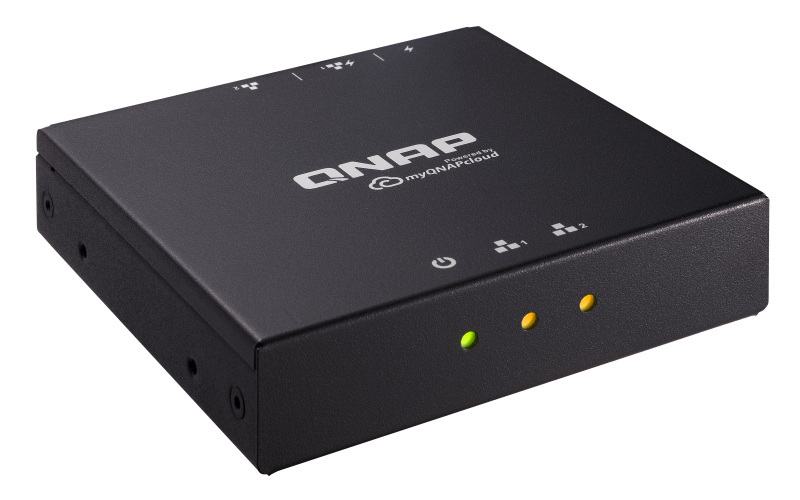 Qnap QWU-100 QuWakeUp, USB 3.0 typu C, 2x RJ45 (PoE x1