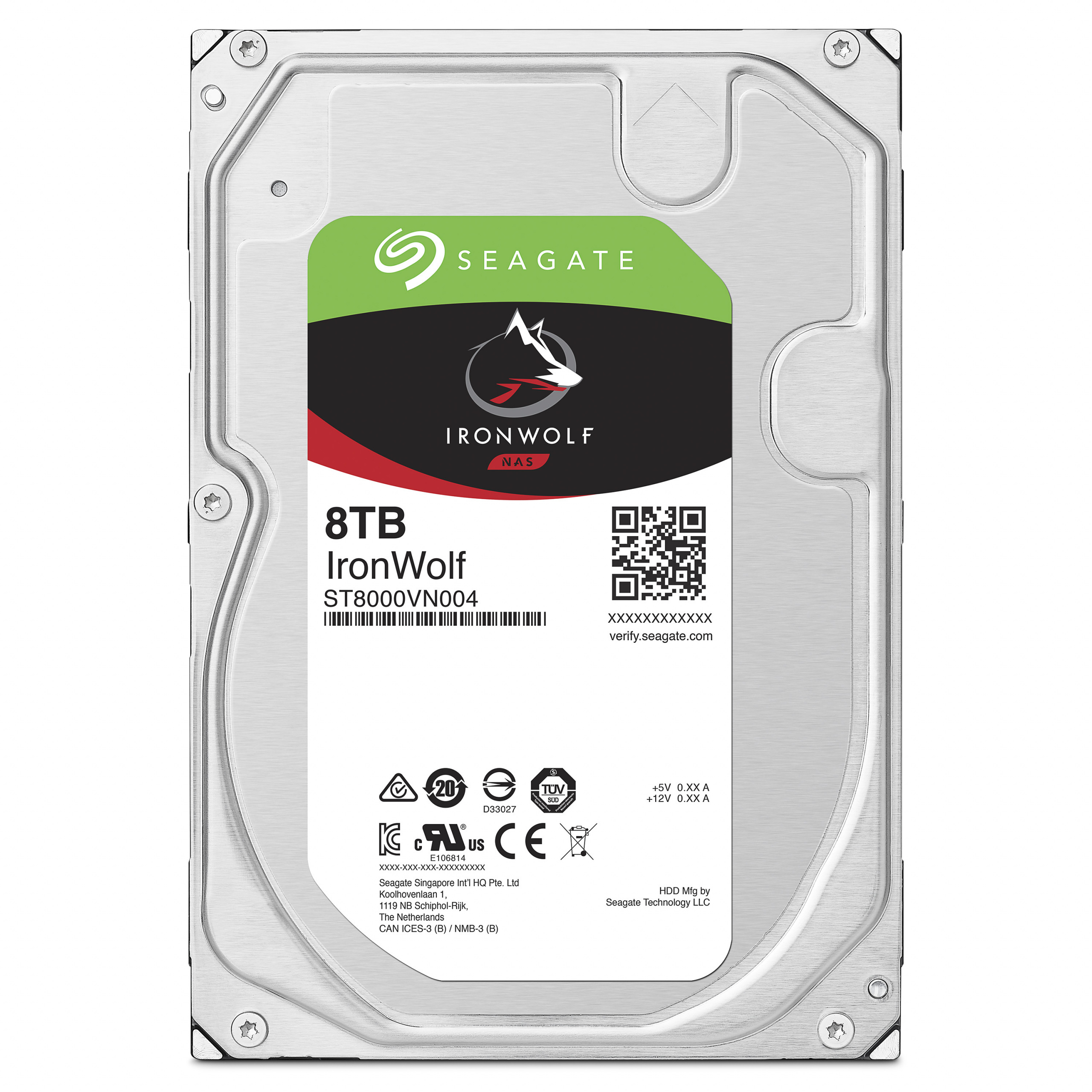 Seagate IronWolf 8TB SATAIII (ST8000VN004) Seagate IronWolf 8TB SATAIII (ST8000VN004)