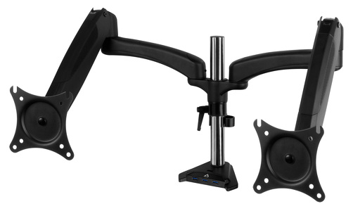 Miniatura produktu: Arctic Z2-3D Gen.3 Black 4x USB 3.0 - stojak na dwa monitory (AEMNT00057A) Miniatura produktu: Arctic Z2-3D Gen.3 Black 4x USB 3.0 - stojak na dwa monitory (AEMNT00057A)