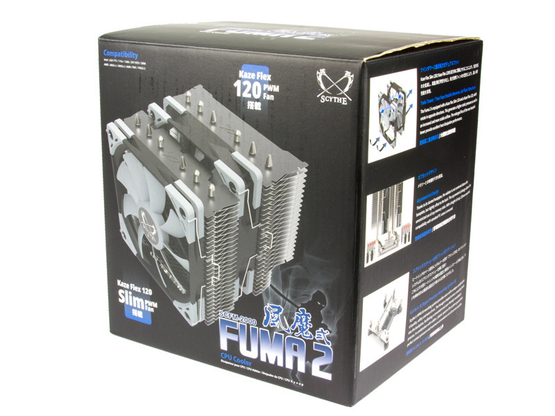 Chłodzenie procesora Scythe Fuma 2 2x120mm (SCFM-2000)