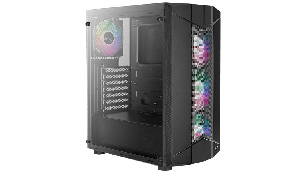 Zdjęcie produktu: Obudowa do komputera Aerocool PGS Sentinel Black Glass RGB