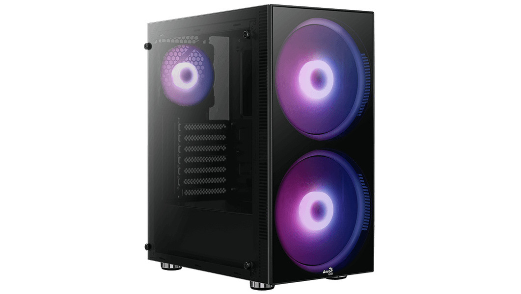 Zdjęcie produktu: Obudowa do komputera Aerocool PGS Python Black Glass RGB