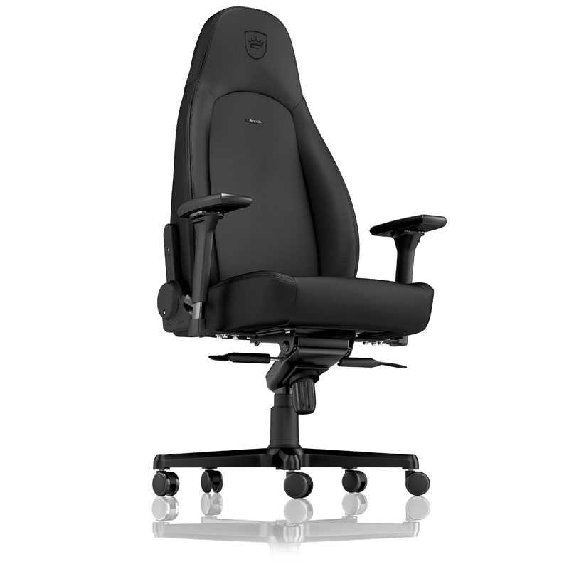Fotel noblechairs ICON Black Edition, czarny, czarne obszycie Fotel noblechairs ICON Black Edition, czarny, czarne obszycie