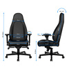 Miniatura zdjęcia: Fotel noblechairs ICON Black Edition, czarny, czarne obszycie Miniatura zdjęcia: Fotel noblechairs ICON Black Edition, czarny, czarne obszycie